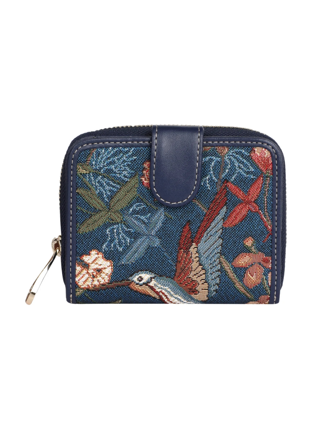 Blue Hummingbird Purse