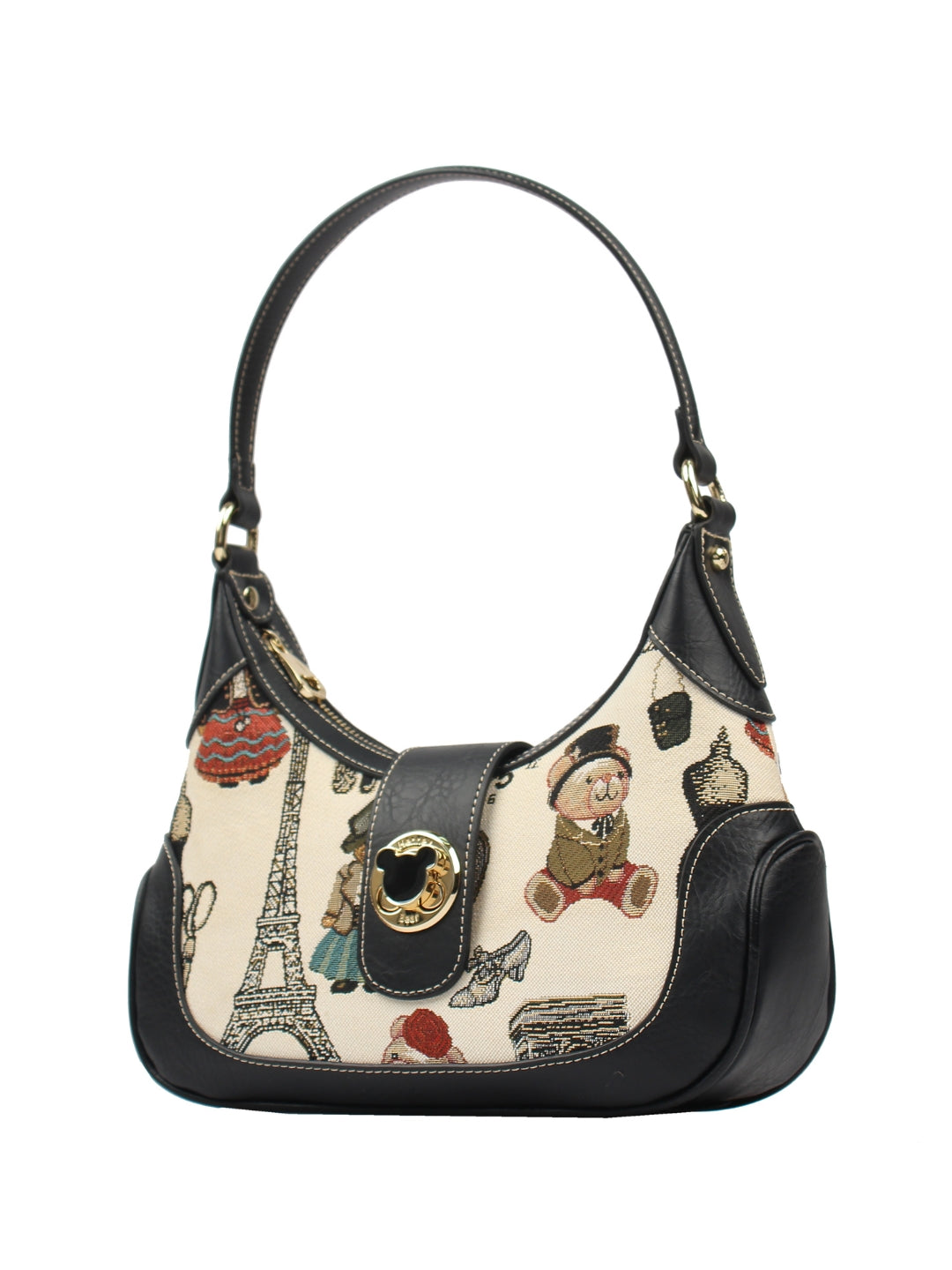 Paris Bear Shoulder Bag