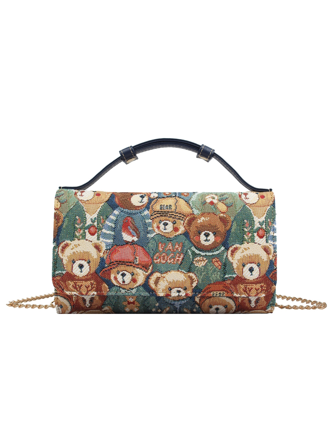Green Bear Purse