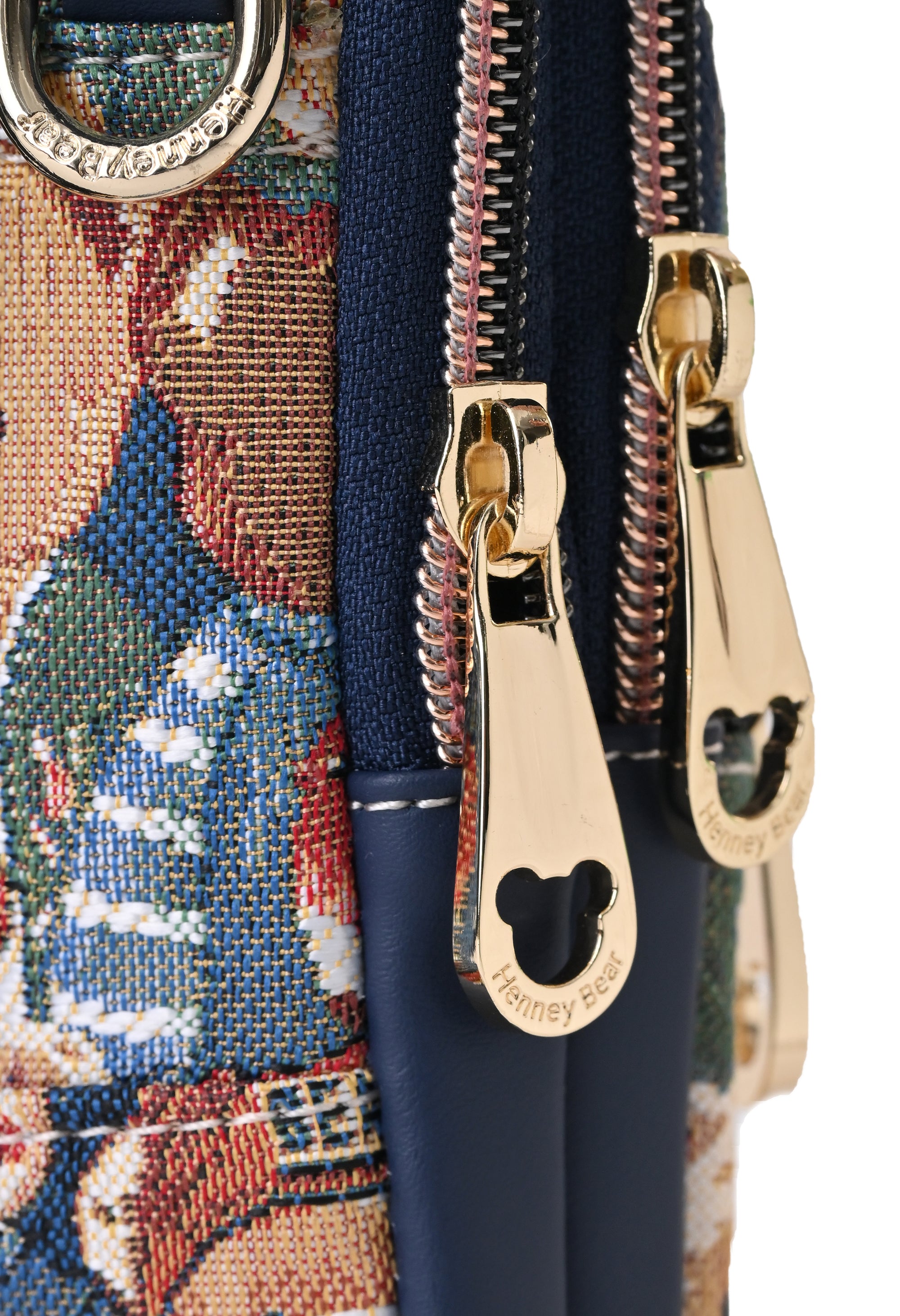 Green Bear Sling Bag / Mobile Holder / Multi-utility Travel Bag