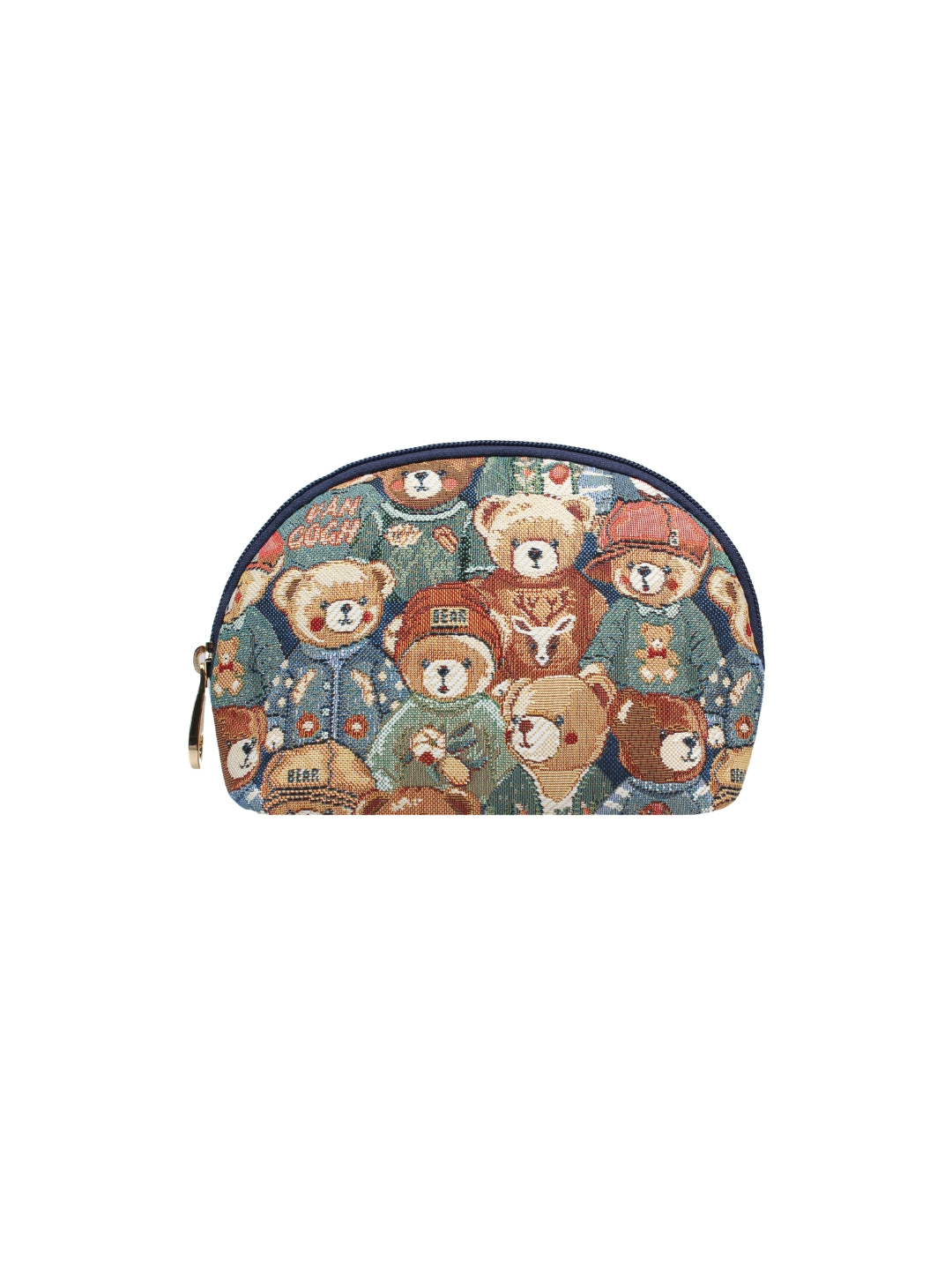 Green Bear Makeup Pouch
