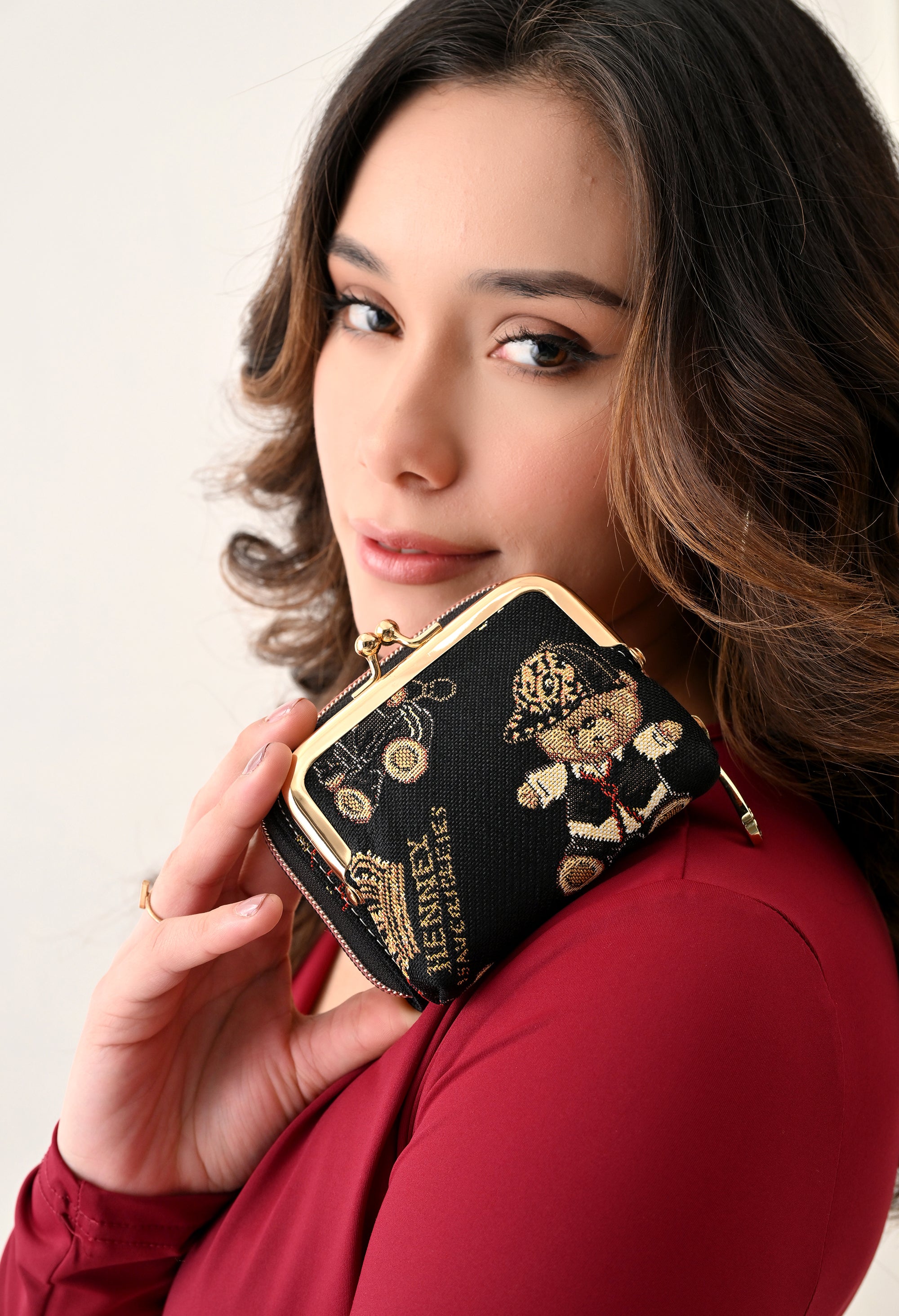 Crown Bear Purse