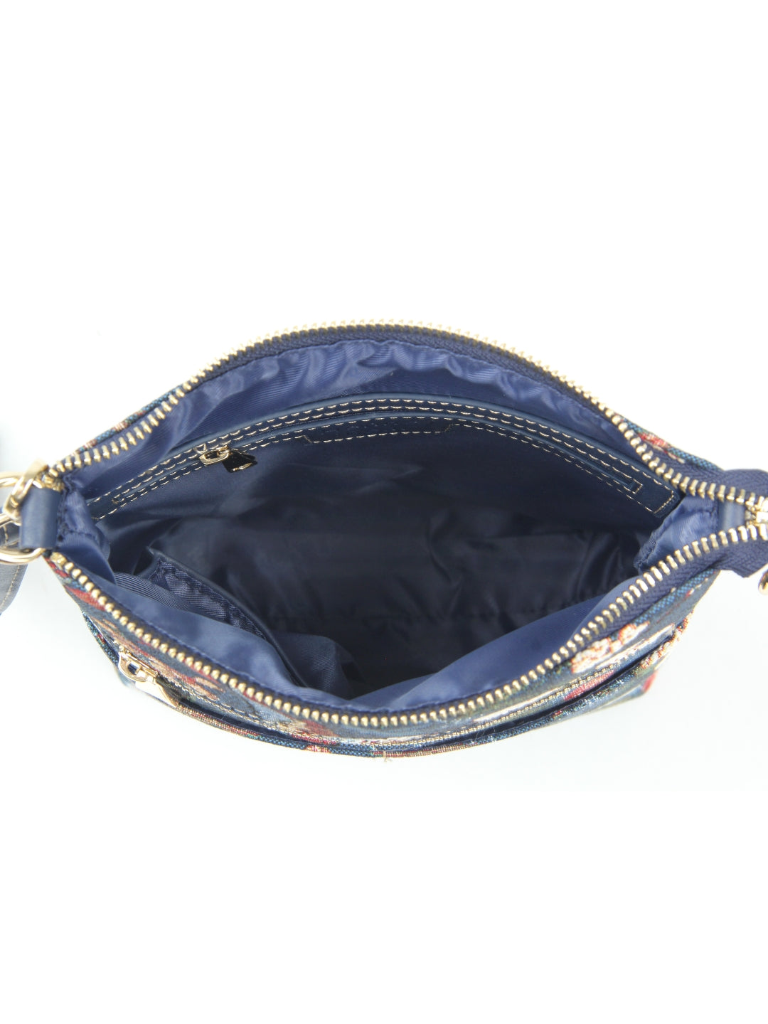 Blue Hummingbird Crossbody Bag