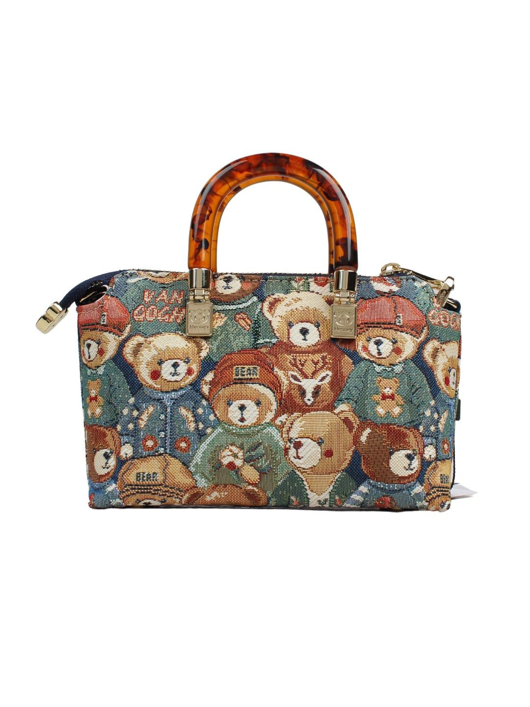 Green Bear Sling Bag
