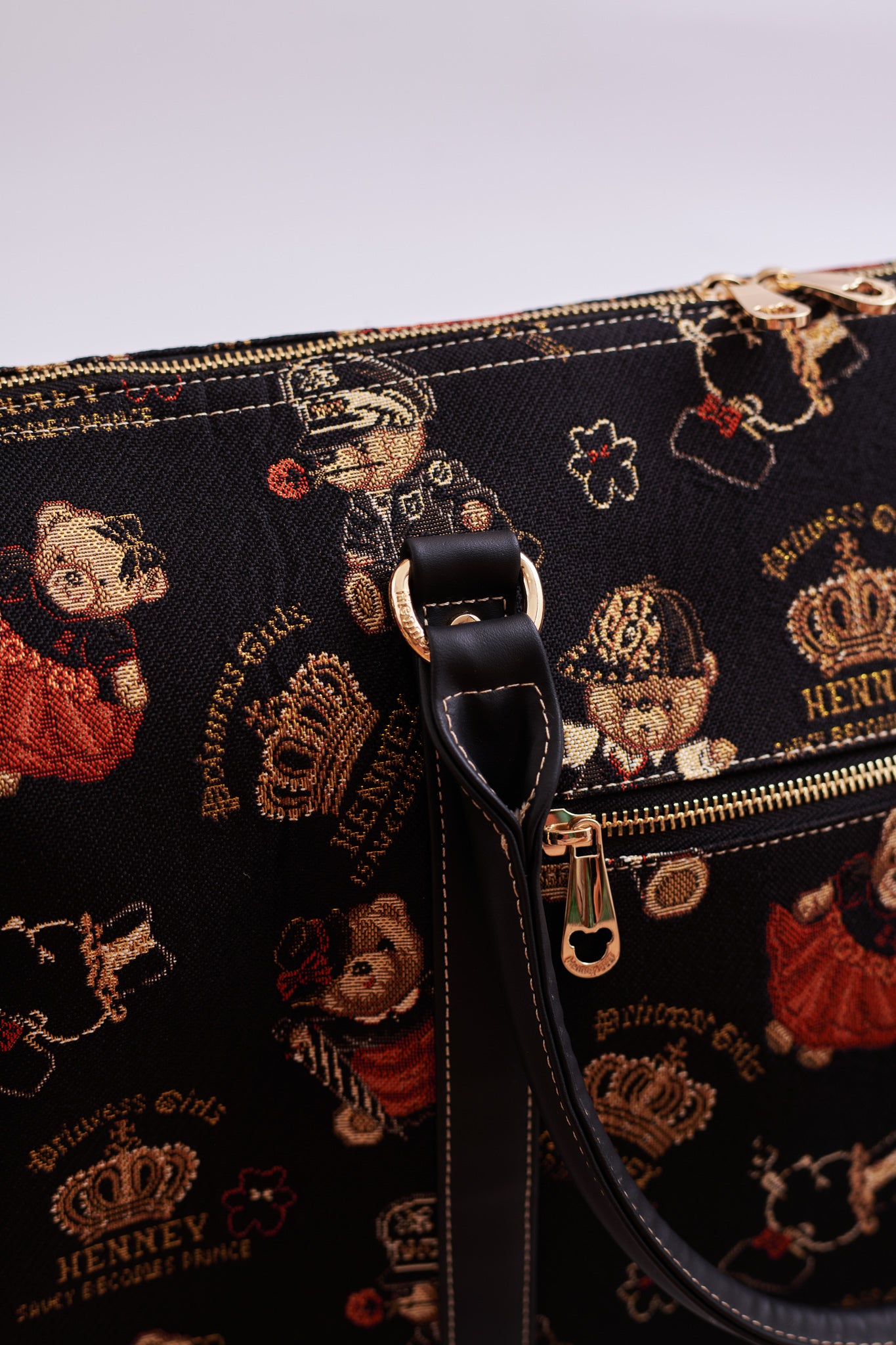 Crown Bear Weekender with Shoulder Strap