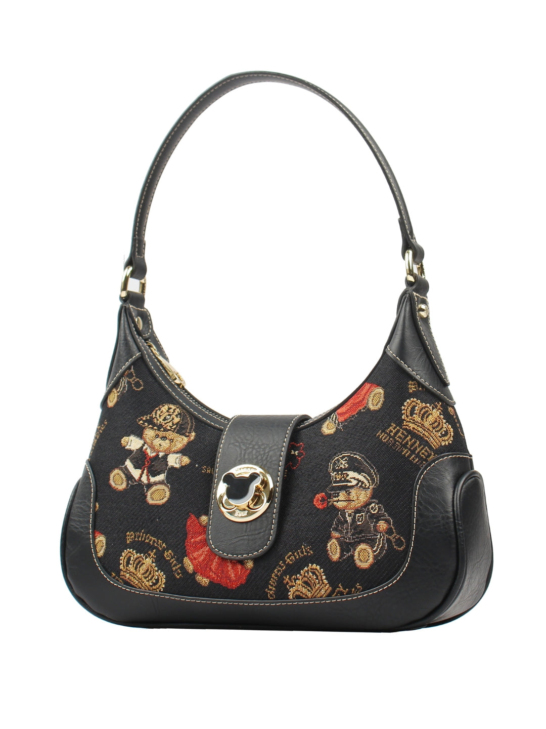 Crown Bear Shoulder Bag