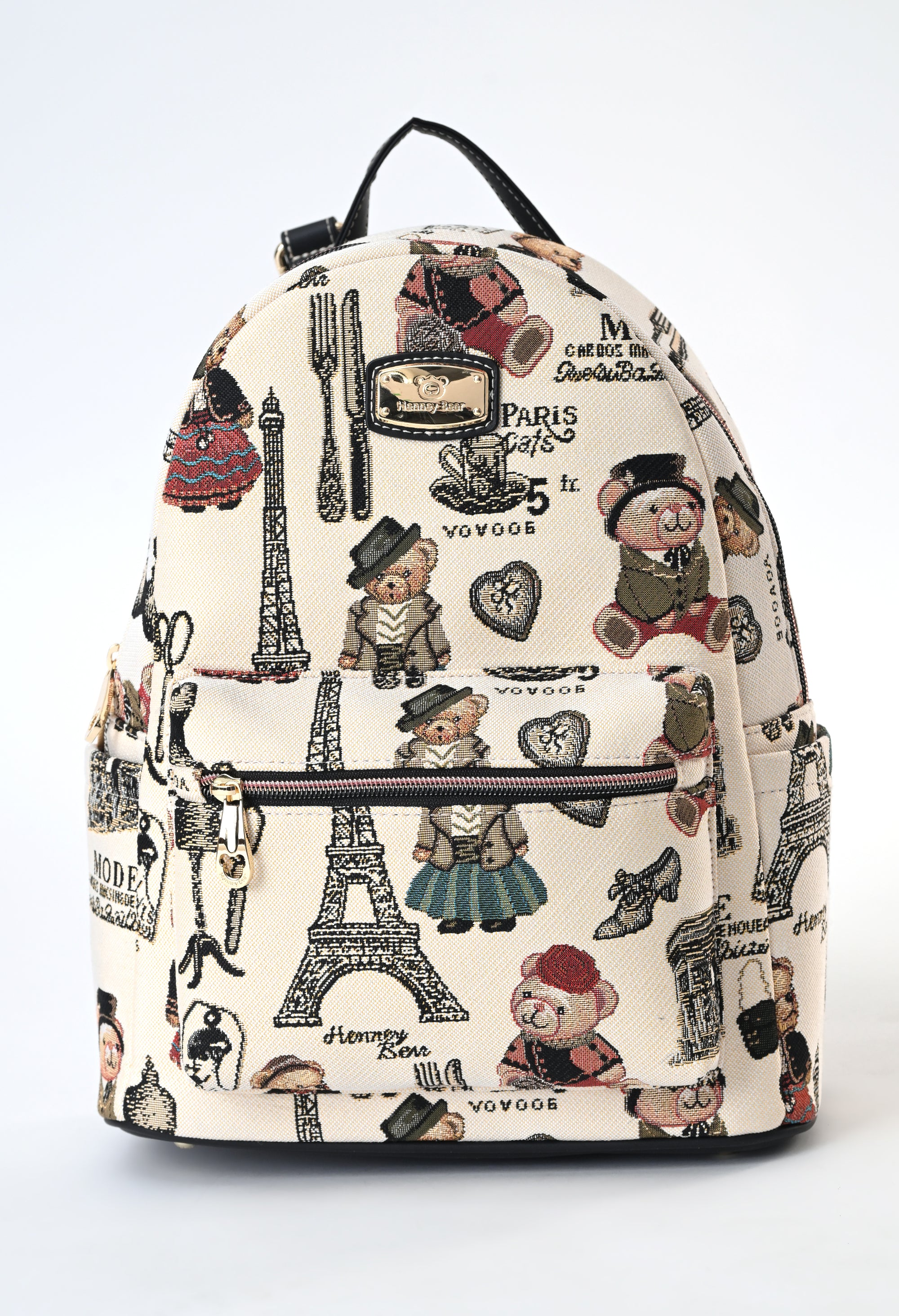 Paris Bear Backpack