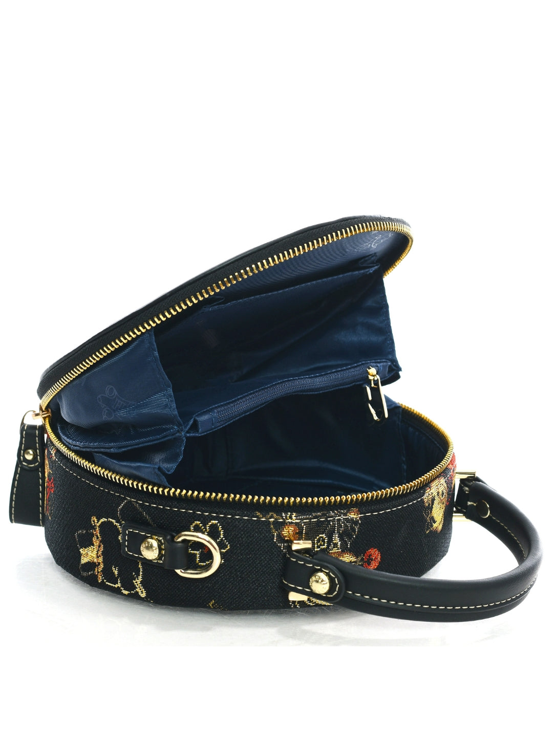 Crown Bear Round Bag