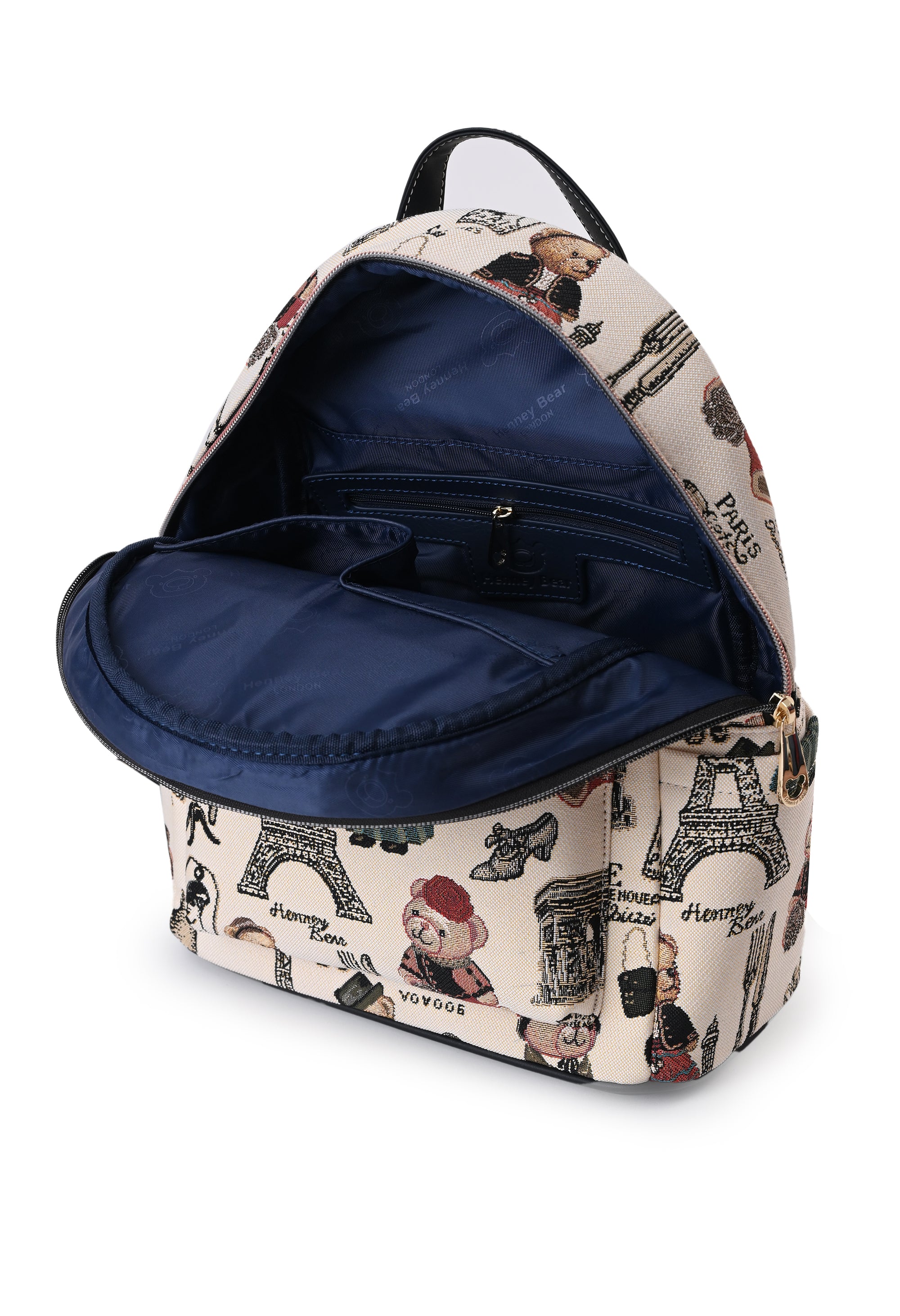 Paris Bear Backpack