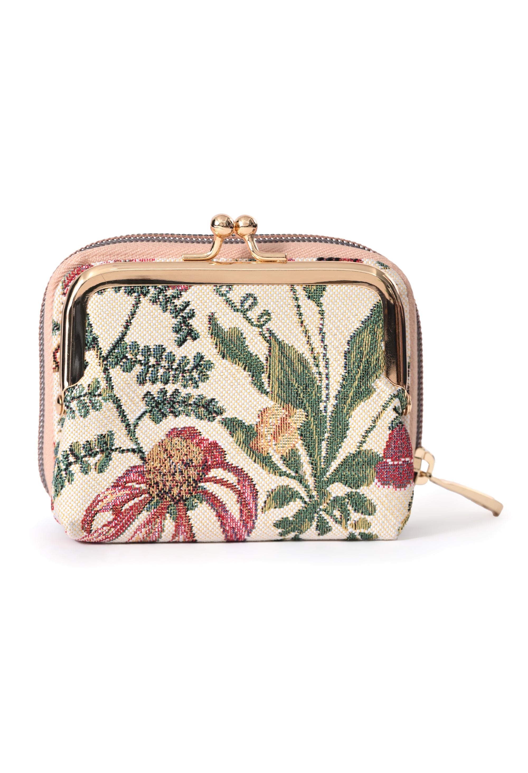 Floral Summer Beige Purse