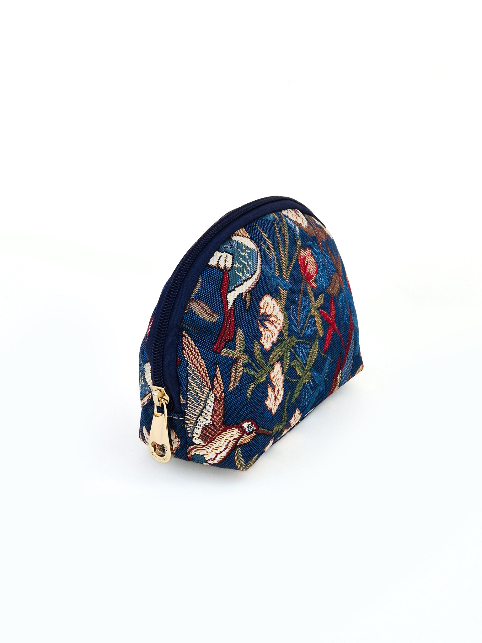 Blue Hummingbird Makeup Pouch