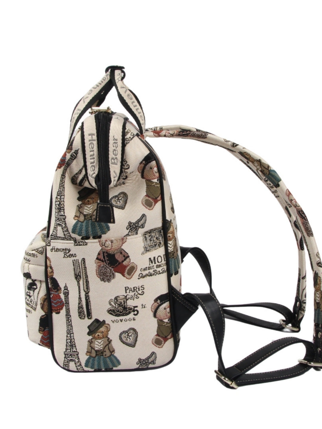 Paris Bear Backpack