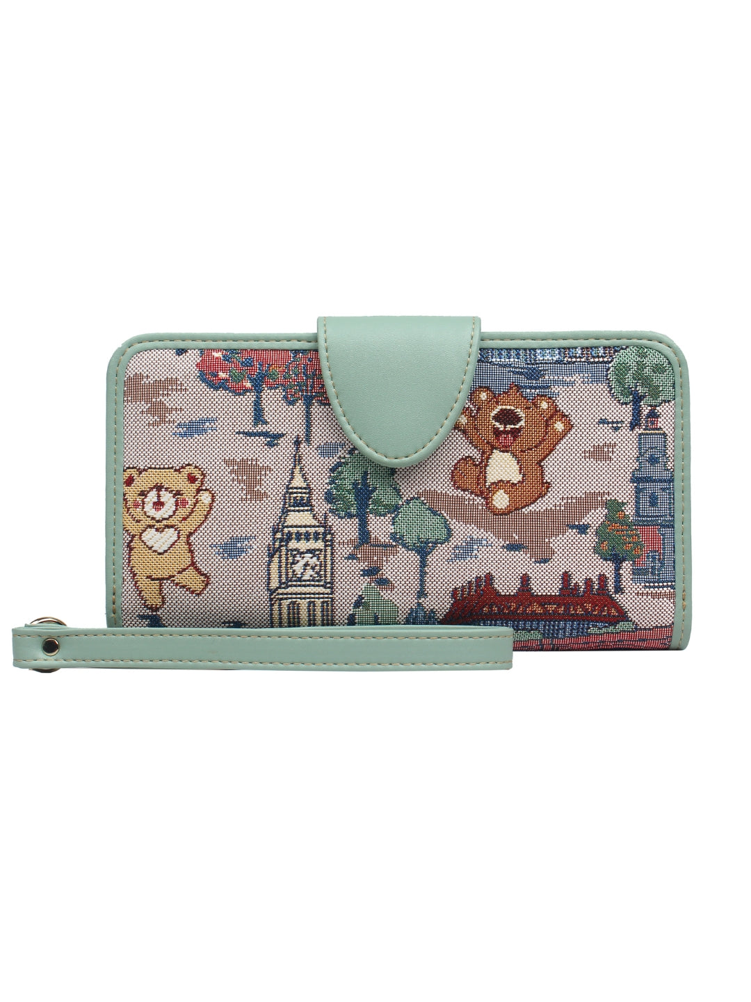 London Bridge Wristlet Purse