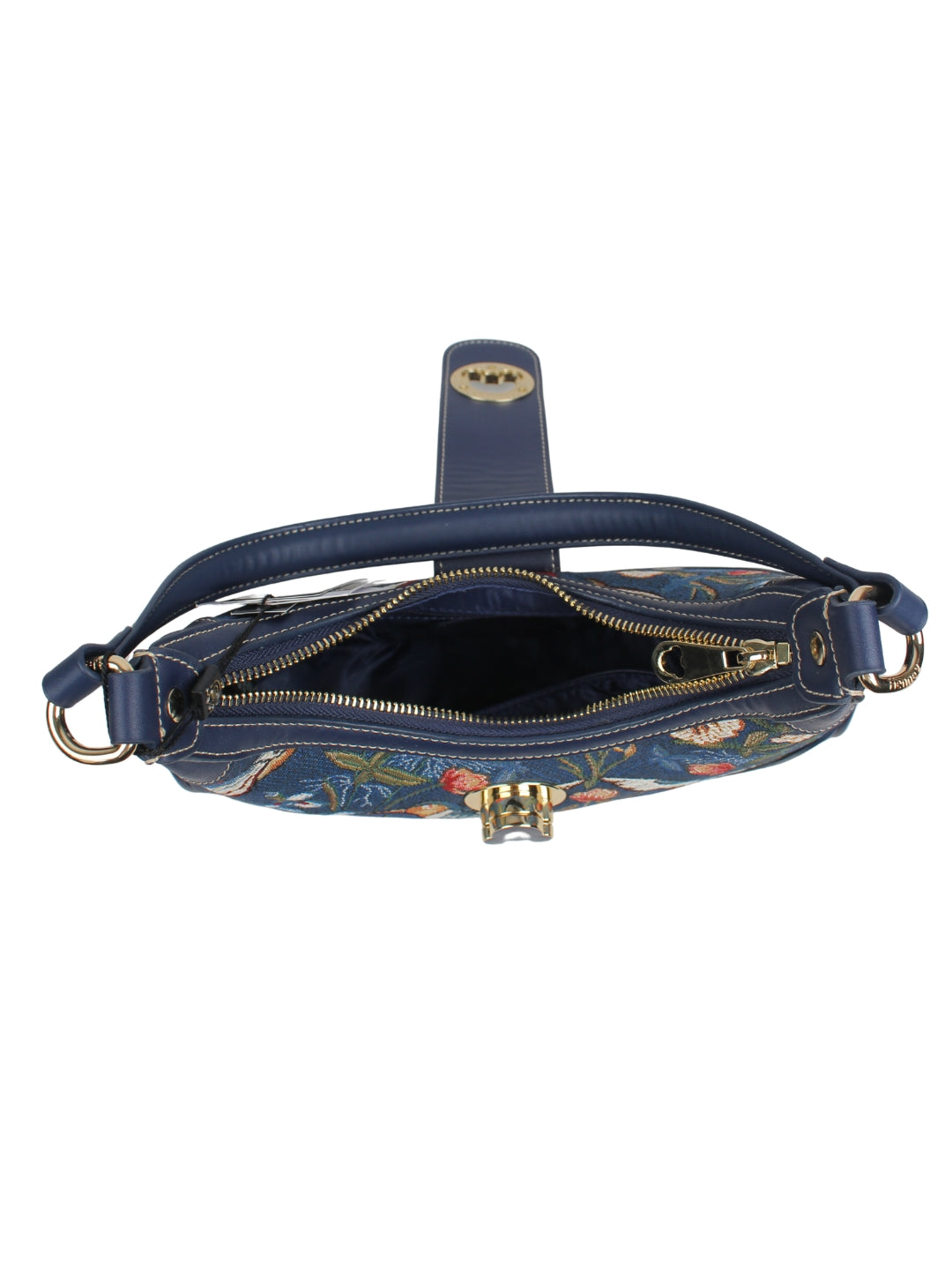 Blue Hummingbird Shoulder Bag