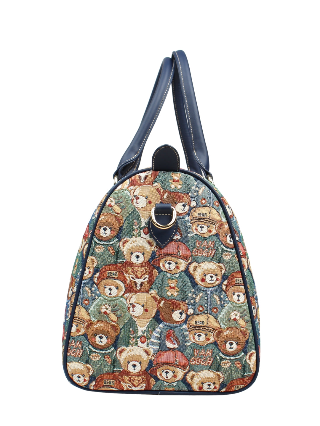 Green Bear Weekender with Shoulder Strap