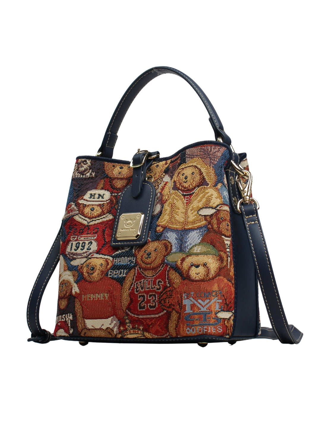 Henney Basketball Bucket Bag