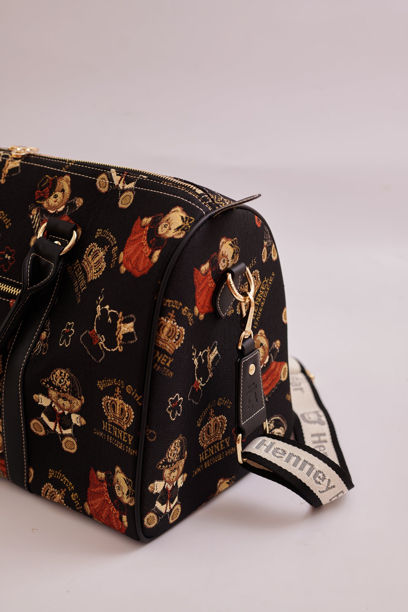 Crown Bear Weekender with Shoulder Strap