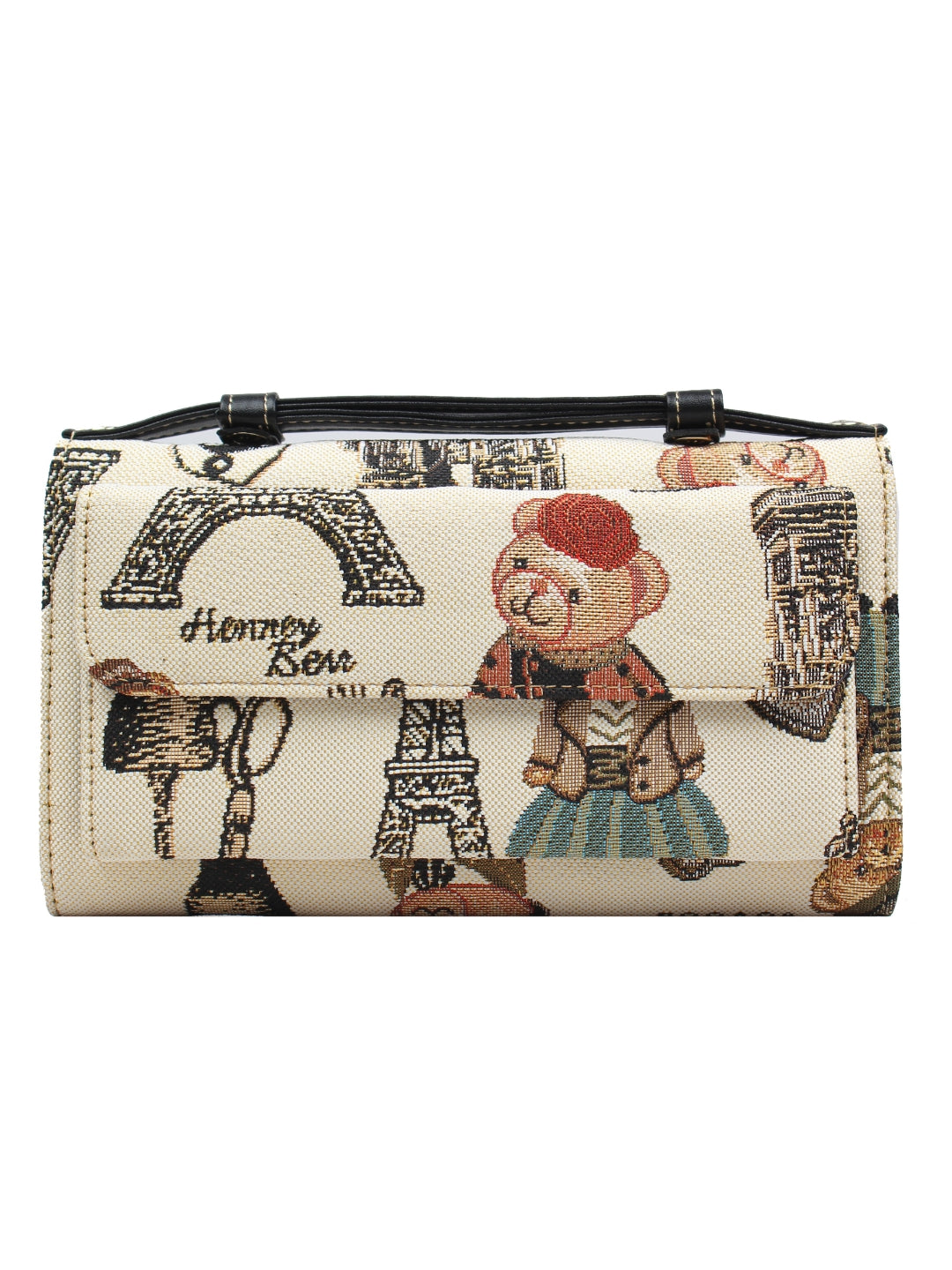 Paris Bear Purse