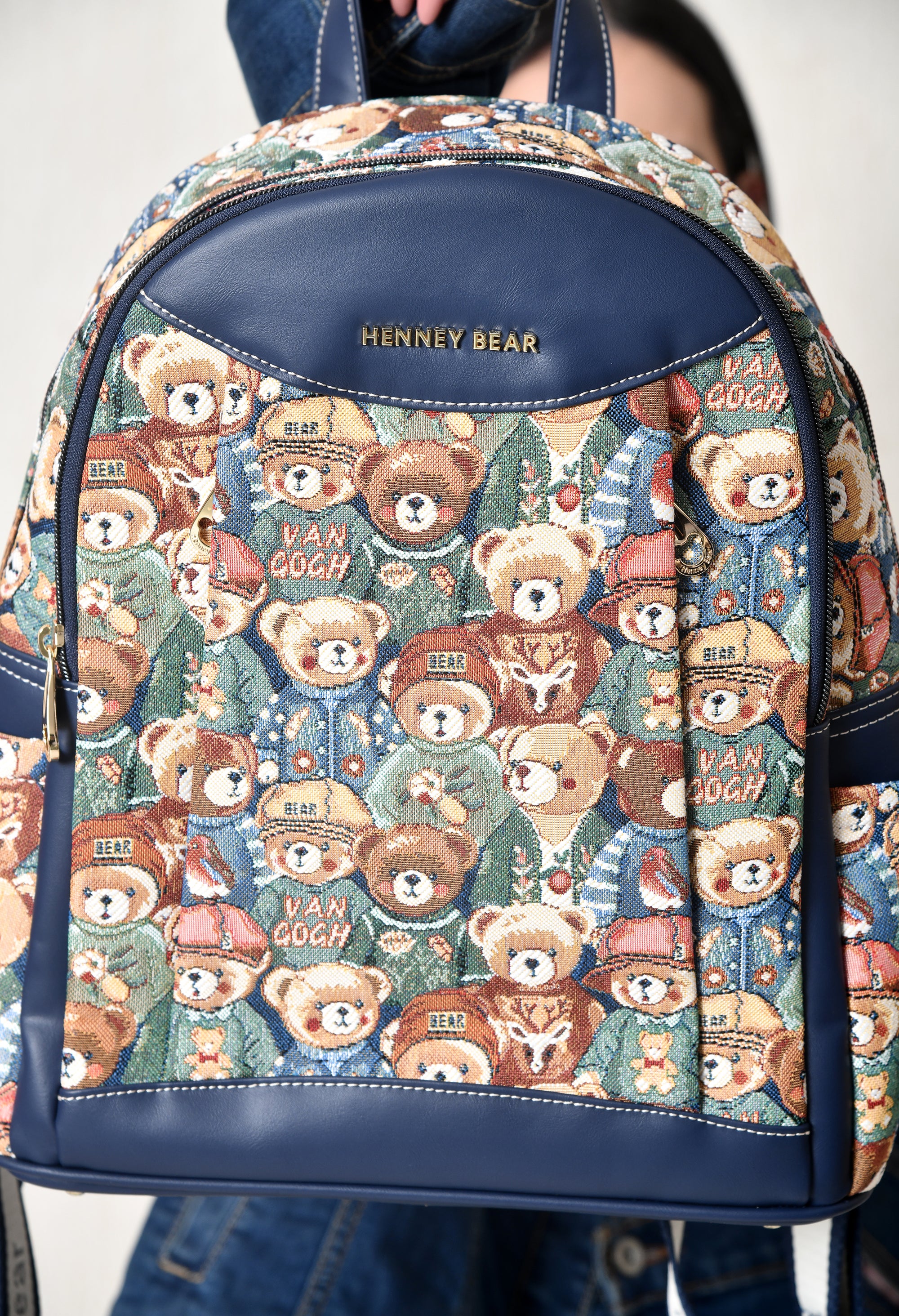 Green Bear Backpack