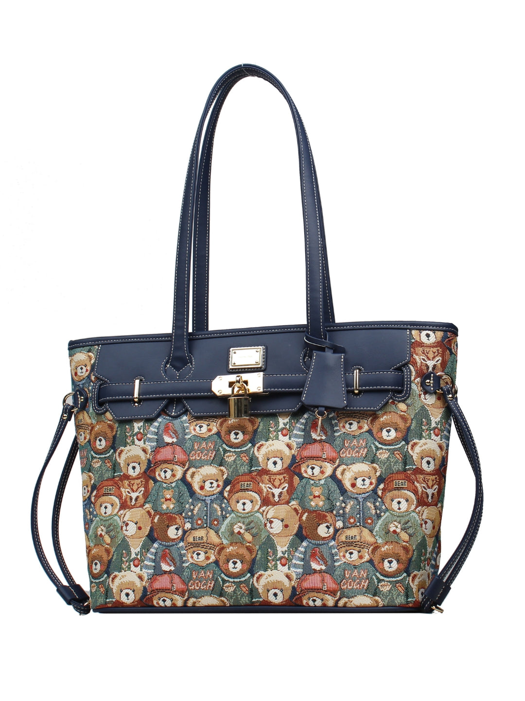 Green Bear Tote Bag