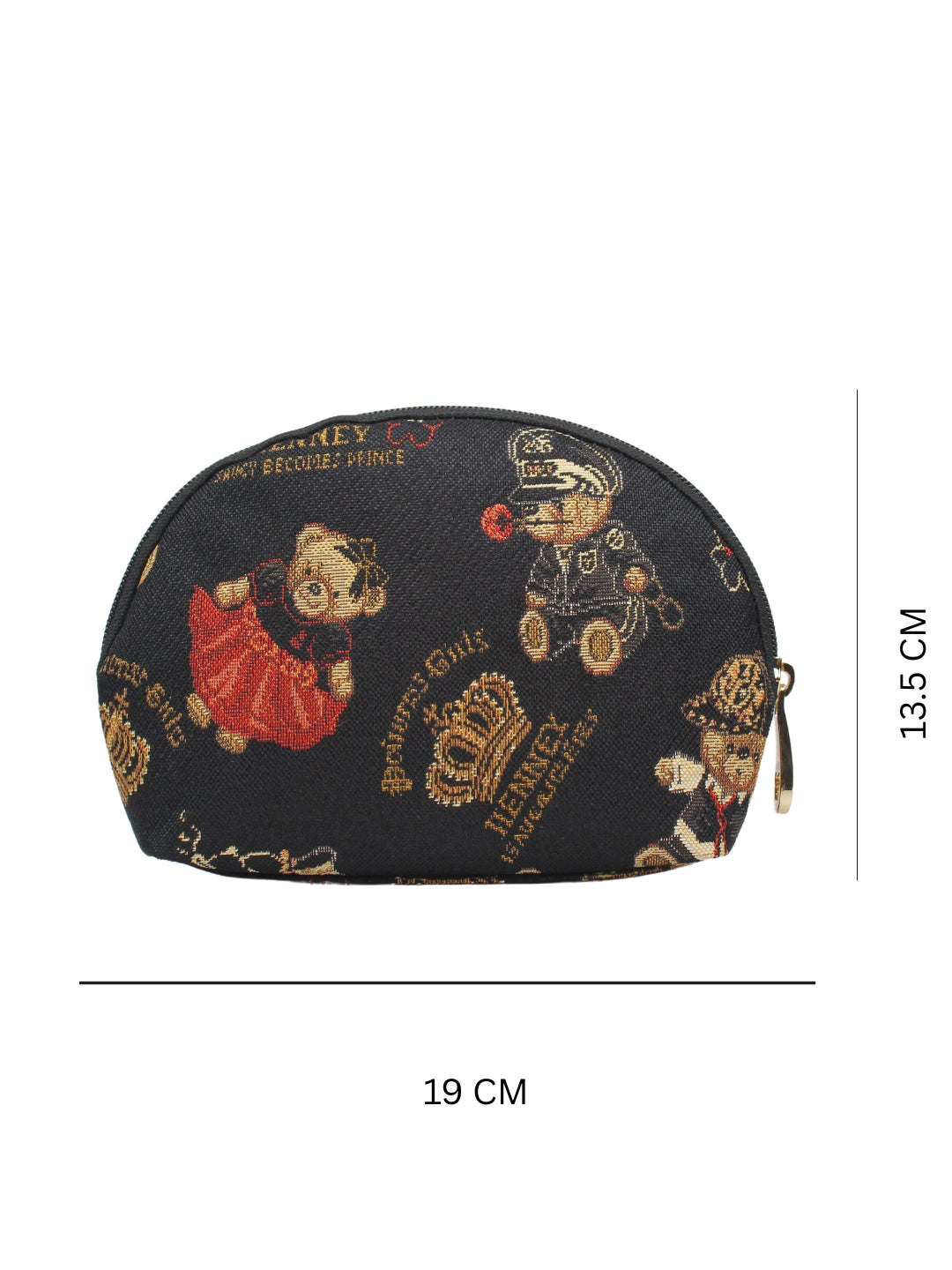 Crown Bear Makeup Pouch