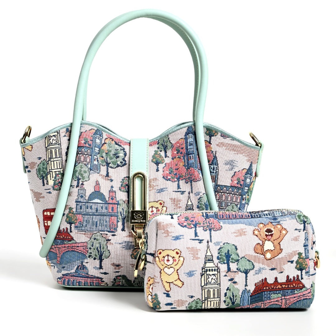 London Bridge Top Handle Bag (Set of 2)