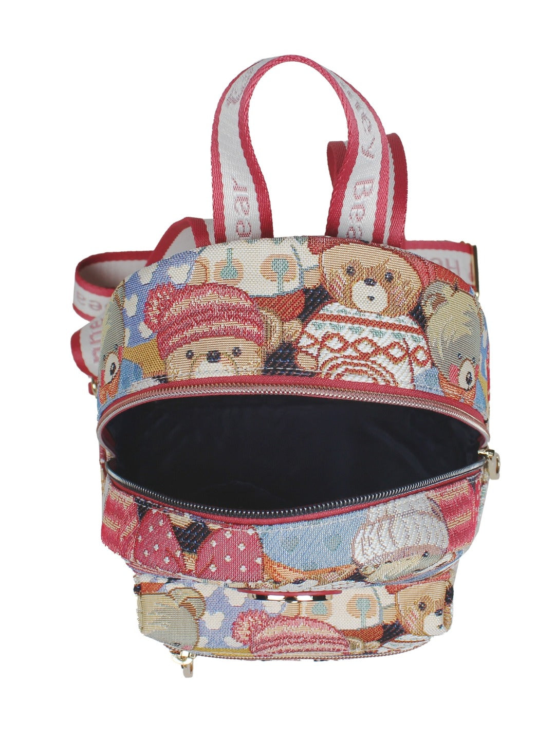 Cute Bear Compact / Mini Travel Backpack