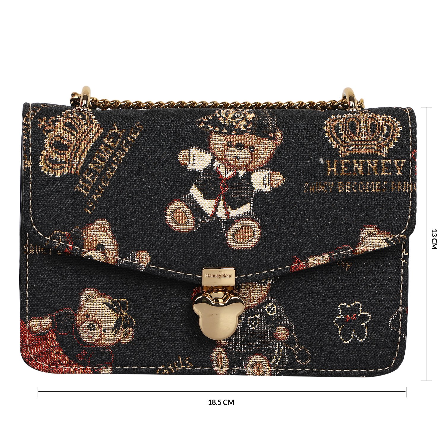 TTWN Bear Bag, Women's Fashion, Bags & Wallets, Cross-body Bags on Carousell