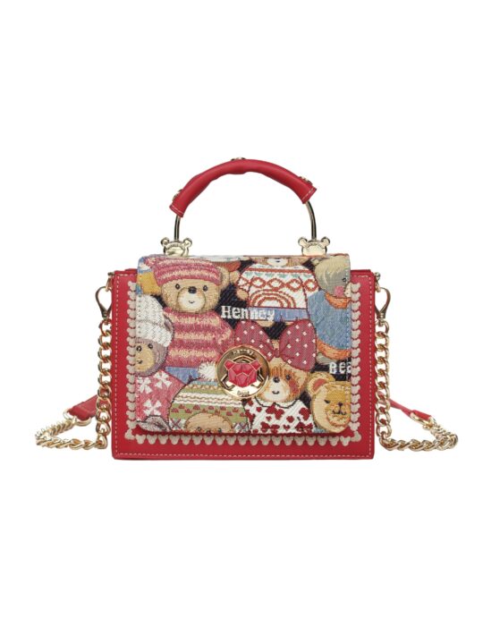 sling bags for women henney bear shoulder bag party bag henney bear tapestry handbags for women