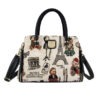 paris bear tapestry bag henney bear