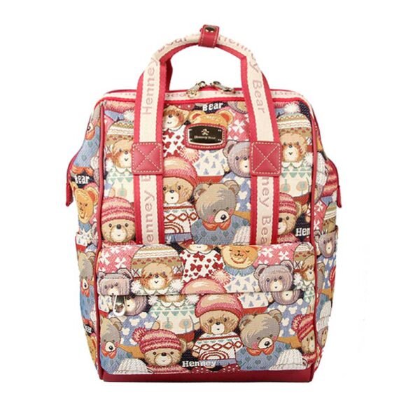 Henney Bear Backpack laptop bag