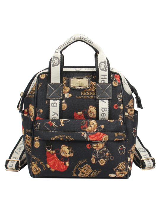 Tapestry backpack Henney Bear
