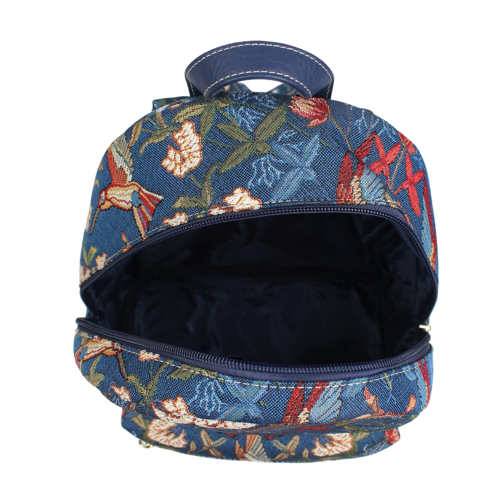 Blue Hummingbird Backpack (H-188a-Bpk-Bhb)