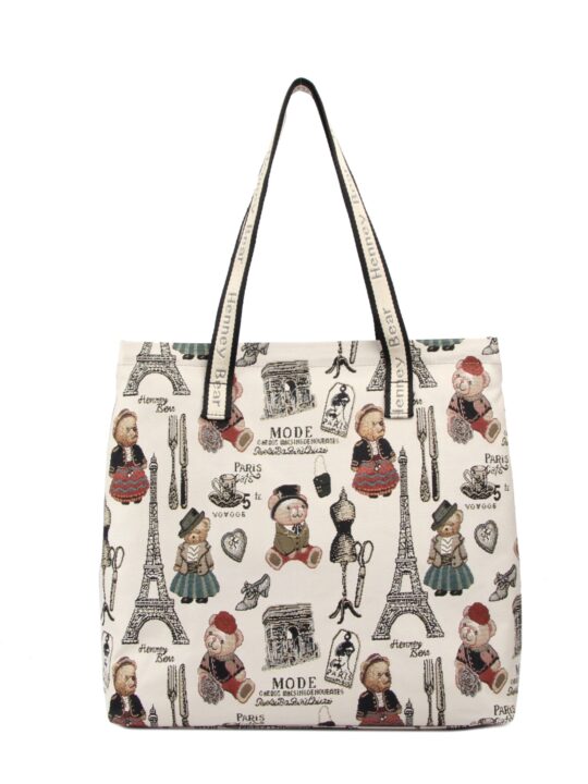 Henney Bear Tapestry Handbags India