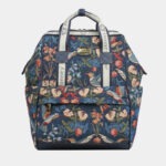 designer backpack from Henney Bear. Featuring art of Tapestry.