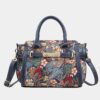 spacious and stylish women designer handbag made of Tapetsry.