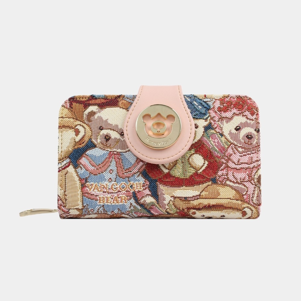 henney bear deisgner purses made with the are of tapetsry serve as stylish accessories, combining elegance with individuality, and celebrating the fusion of art and fashion in every design.