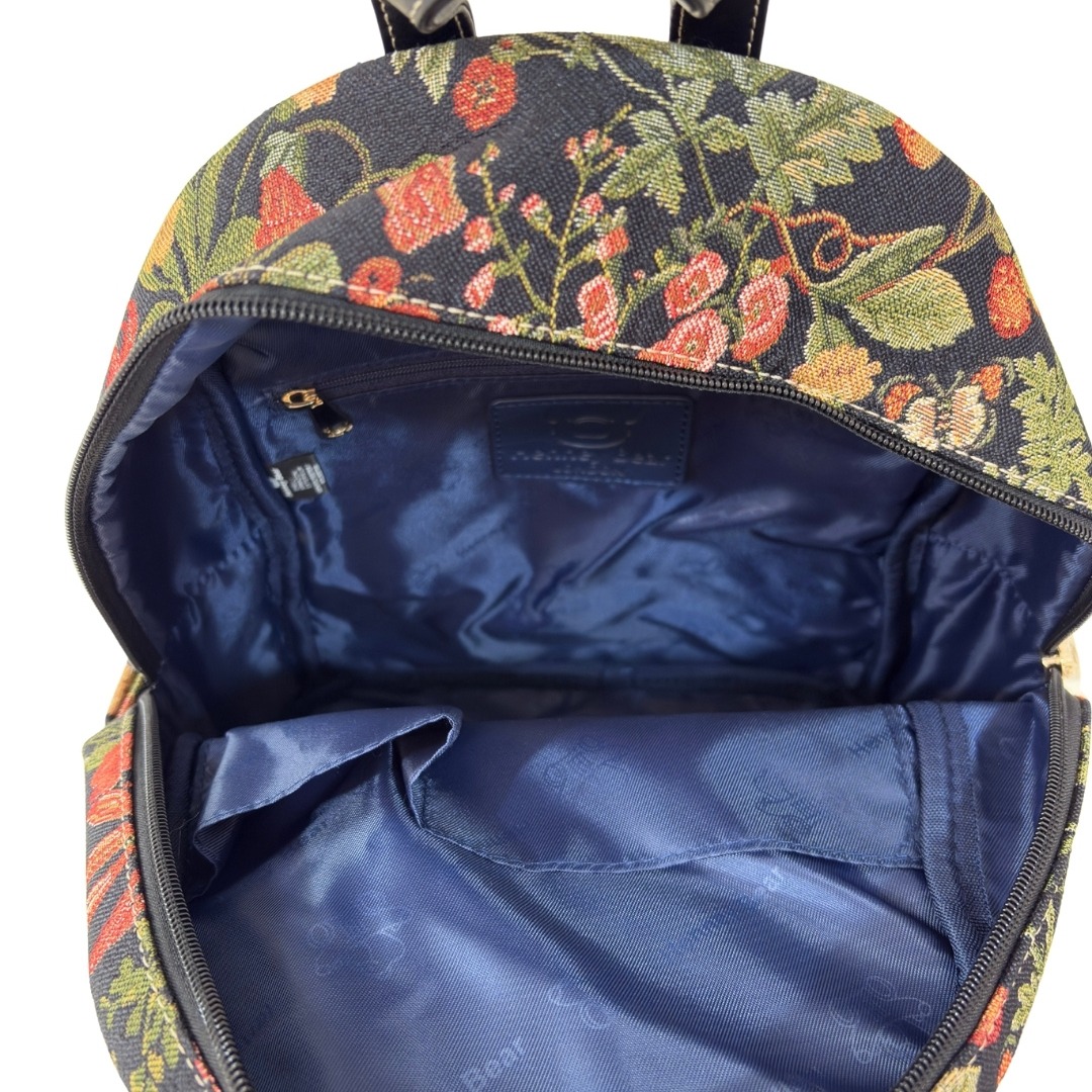 Floral Summer Black Backpack (H-188a-Bpk-Fsb)