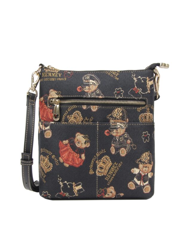 SHOULDER BAG TAPESTRY HENNEY BEAR