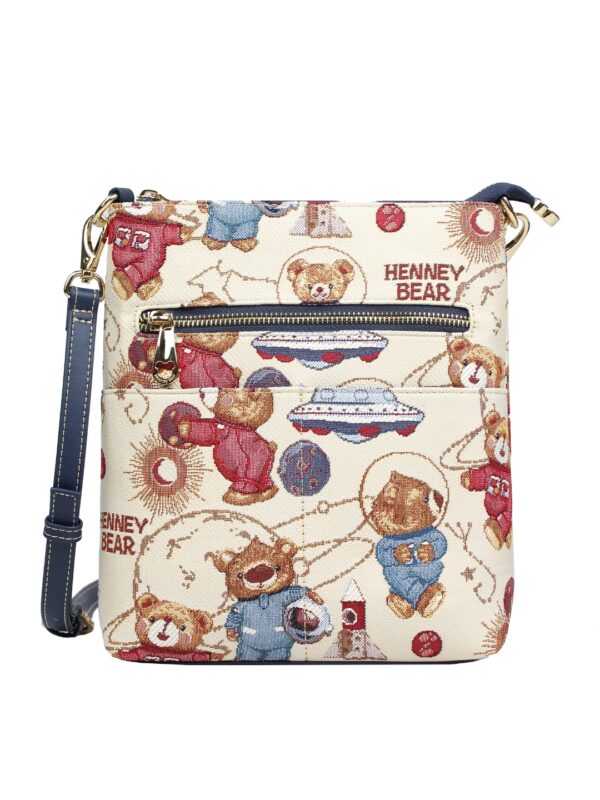 SHOULDER BAG TAPESTRY HENNEY BEAR