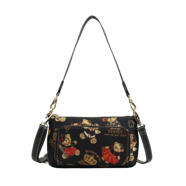 CROSSBODY BAG TAPESTRY HENNEY BEAR