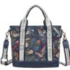 henney bear shoulder bag tapestry art handbag