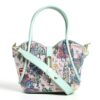 henney bear tapestry handbag that features London's iconic landmarks