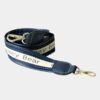 henney bear shoulder strap in navy blue colour.