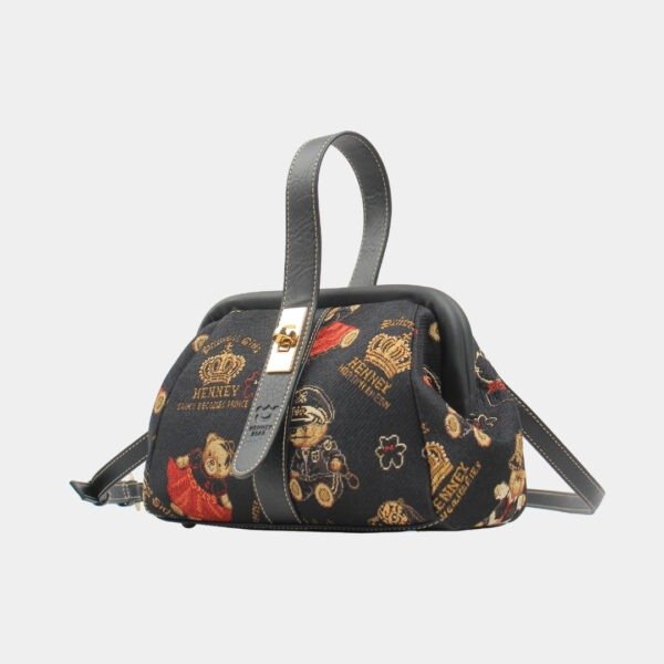 tapestry handbags for women henney bear