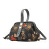 henney bear handbag tapestry art sling bag