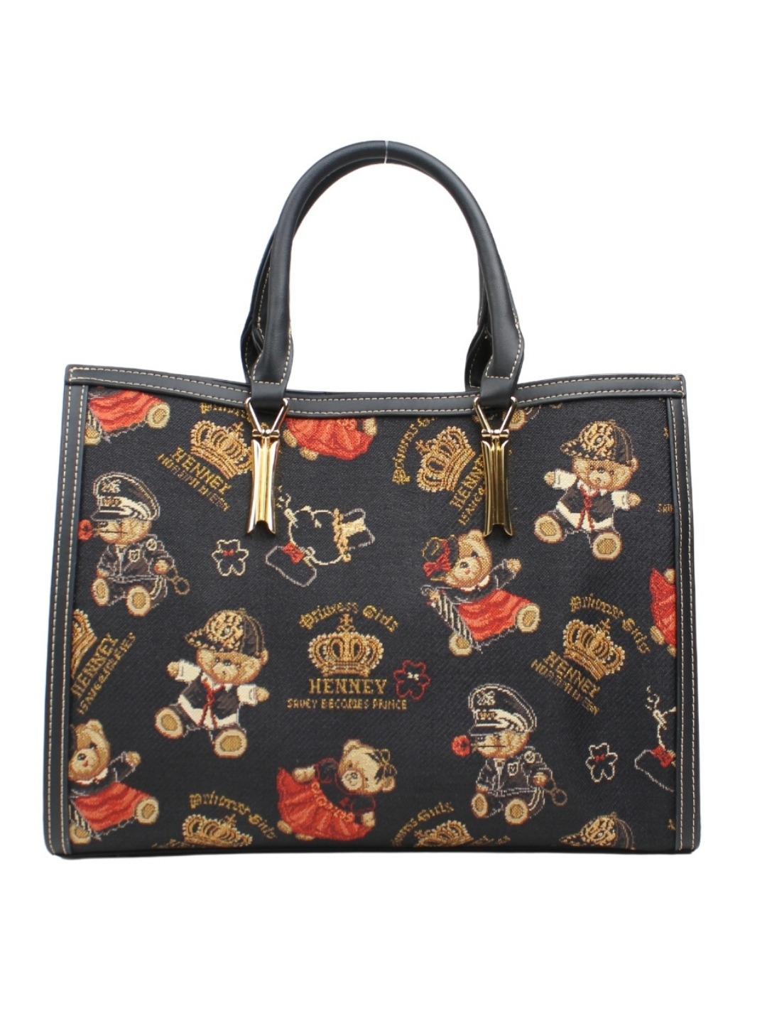 Crown Bear Top Handle (H-1125-Th-Crb)