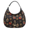 henney bear hobo bag tapestry art shoulder bag