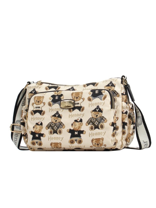 CROSSBODY BAG TAPESTRY HENNEY BEAR