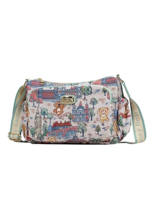 CROSSBODY BAG TAPESTRY HENNEY BEAR